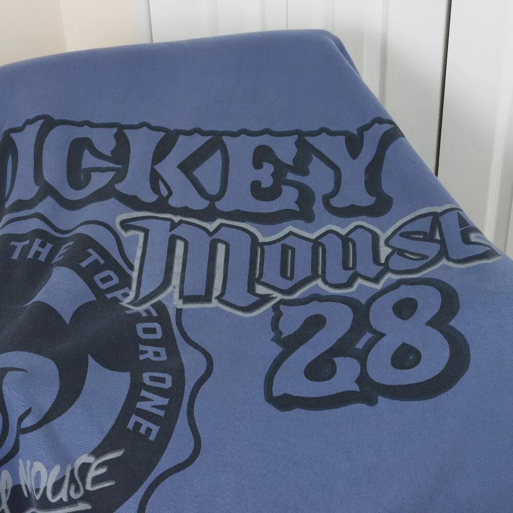 Disney Store Mickey Mouse Blanket Blue 52